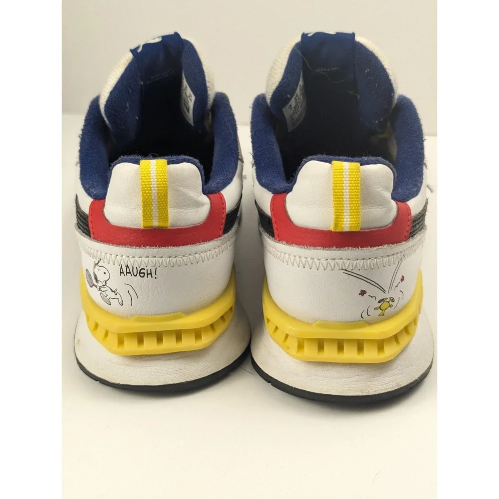 Puma PEANUTS R78 Jr sz 4C 22cm Red Yellow‎ Blue White  375742 01 - Picture 7 of 16